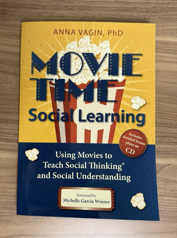 NEW Movie Time Social Learning Anna Vagin with CD-ROM Social Thinking ASD