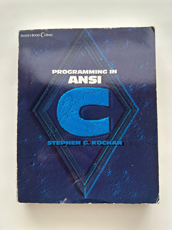 Programming in ANSI C – Paperback By Stephen Kochan – Computer Micro