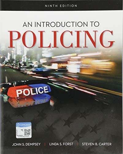 An Introduction to Policing (Mindtap…, Carter, Steven