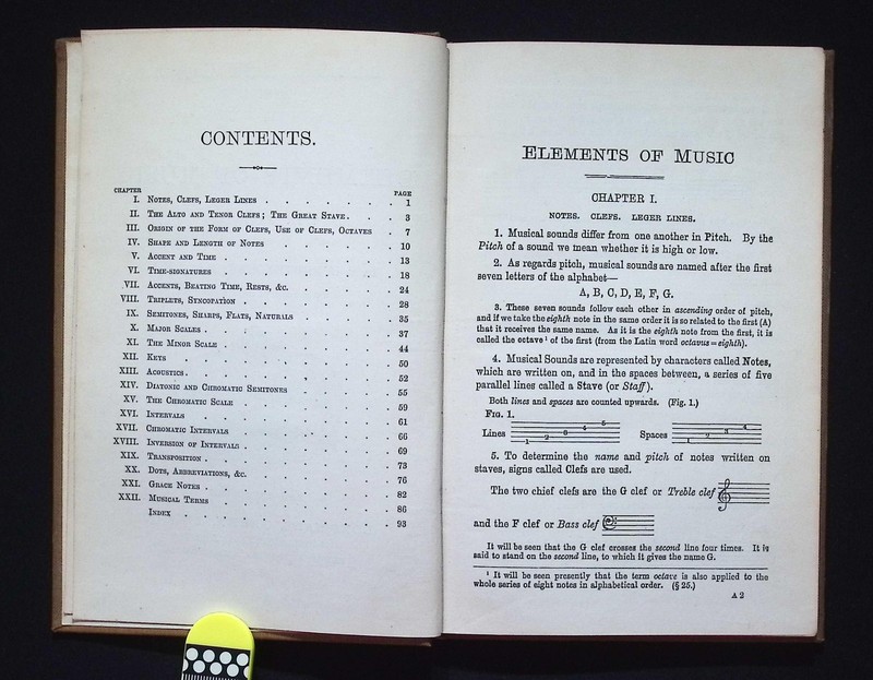 Longmans' Music Course Part 1 : Elements of Music by T. H. Bertenshaw, 1909 HB gallery