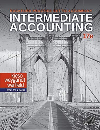 Intermediate Accounting, 17e R – VERY GOOD