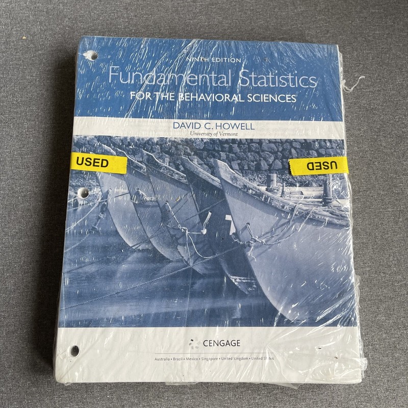 Bundle: Fundamental Statistics for the Behavioral Sciences, Loose-leaf Version,