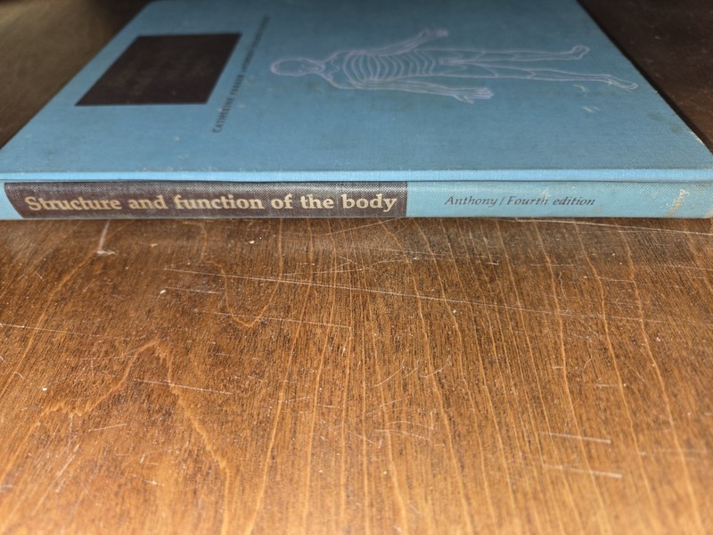 1972 First Edition Structure and Function of The Body Hardcover Book gallery