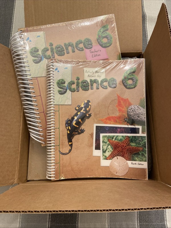 NEW BJU Bob Jones 6th grade SCIENCE 6 Complete Subject Kit CURRENT 4thEd Box Set gallery
