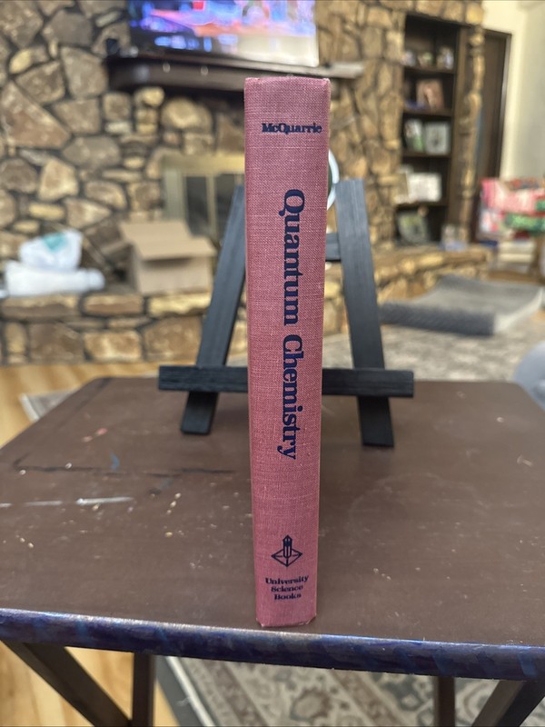 Quantum Chemistry Hardcover Donald A. McQuarrie gallery