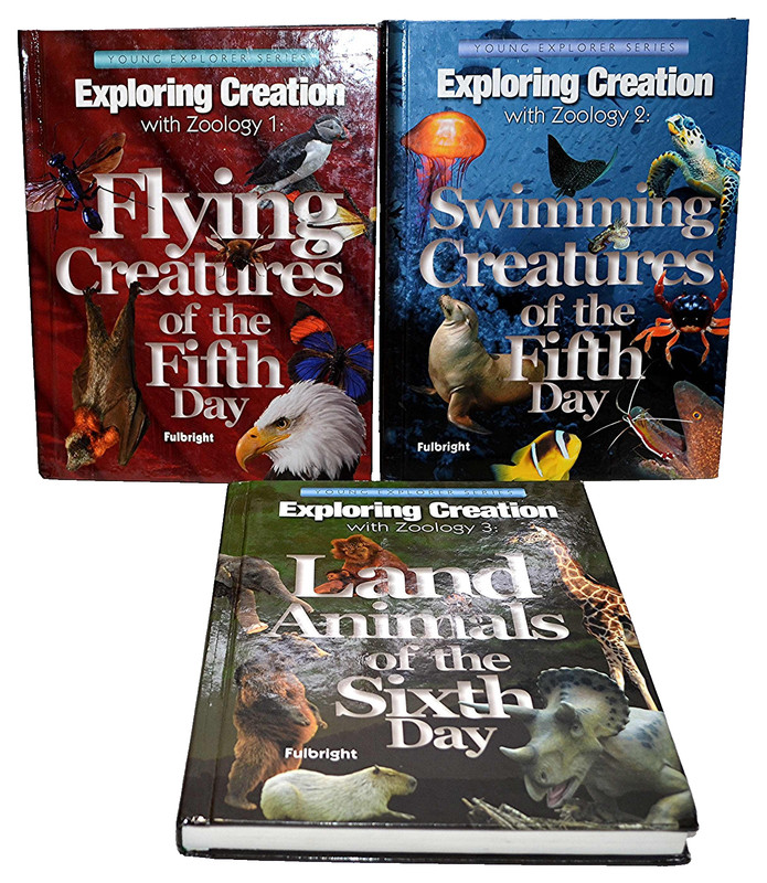 New Exploring Creation With Zoology 1 , 2 & 3 Hardcover by Jeannie K. Fulbright