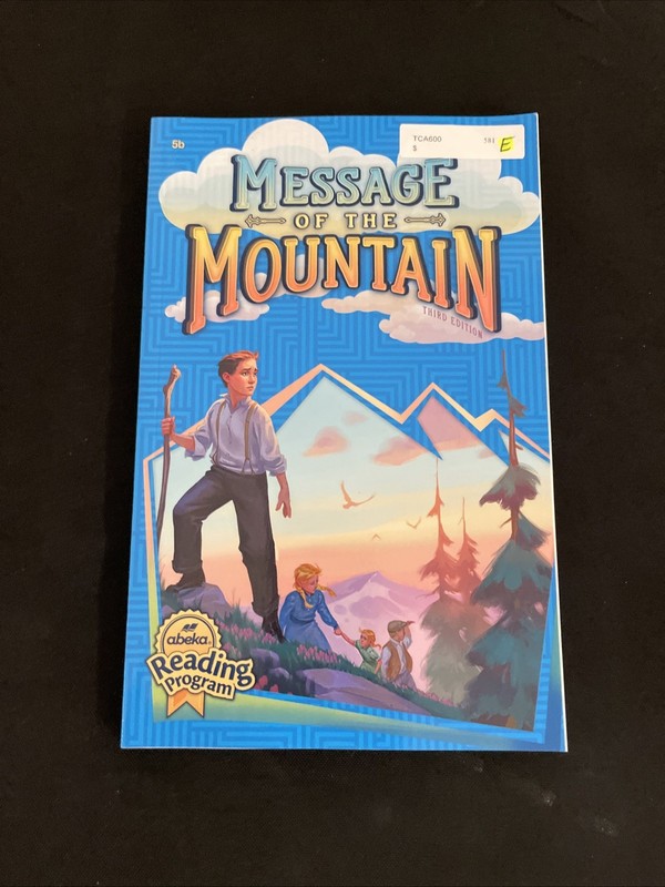 A Beka Message of the Mountain—Revised – Grade 5 Reading Book, Like New