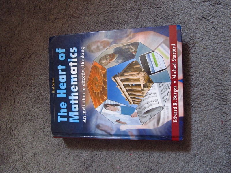The Heart of Mathematics: An Invitation to Effective Thinking – hardcover Bu…