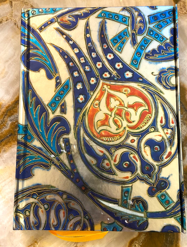 FLAME TREE NOTEBOOKS-Fitzwilliam Museum-IIznik Tile -Foiled Journal-NEW- 176 pgs