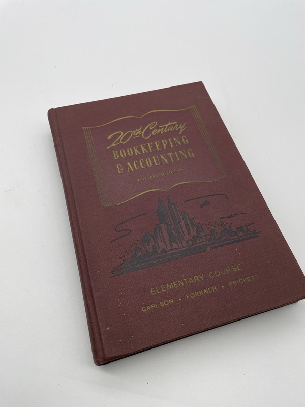20TH CENTURY Bookkeeping and Accounting 19th Edition (1947, Hardcover)