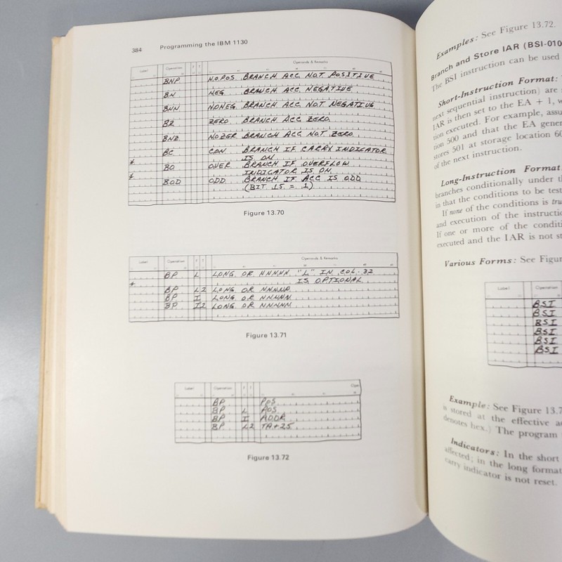 VTG Computer Program Textbook Programming the IBM 1130 JK Hughes 1969 Book HC gallery