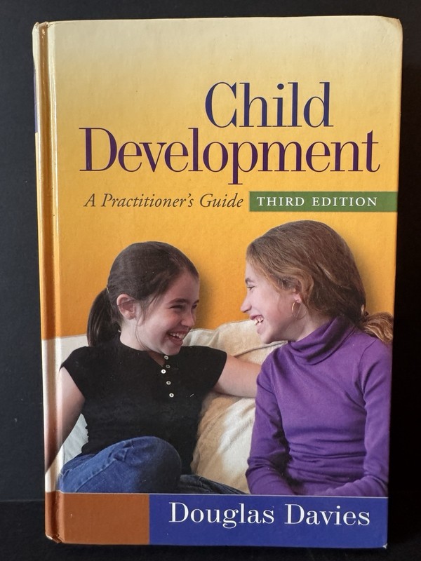 Child Development by Douglas Davies. Third Edition, Hardcover, Guilford Press