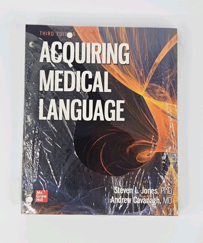 Acquiring Medical Language Book, Third Edition 3rd, Loose-Leaf, Andrew Cavanagh