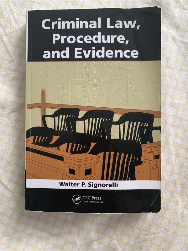 Criminal Law Procedure and Evidence by Walter P. Signorelli (2011, Trade…