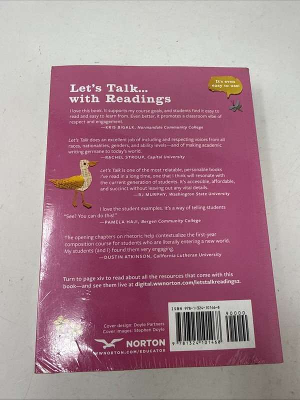 Let's Talk... with Readings 2nd Edition by Andrea Lunsford Paperback English gallery