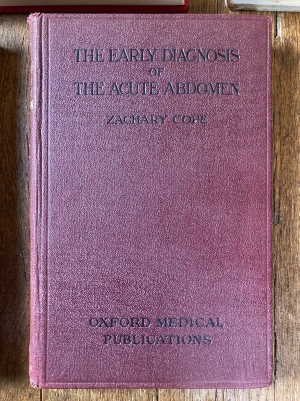 Vintage Medical Textbook Lot of 5 Medicine 1970s 60's Illustrated Abdomen Cope gallery