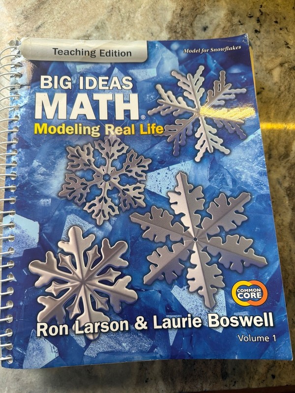 Big Ideas Math:Modeling Real Life Common Core-Grade 2 Teaching Edition Vol.1(New