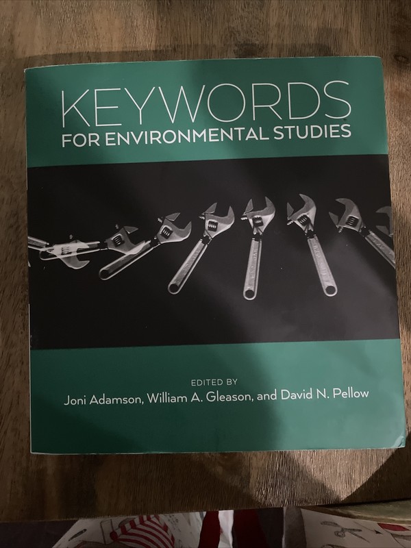 Keywords Ser.: Keywords for Environmental Studies by William A. Gleason…