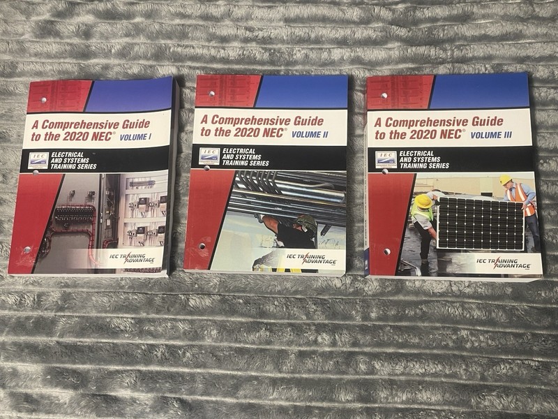 A Comprehensive Guide to the 2020 NEC Volumes 1, 2, 3 – ALL 3 Volumes