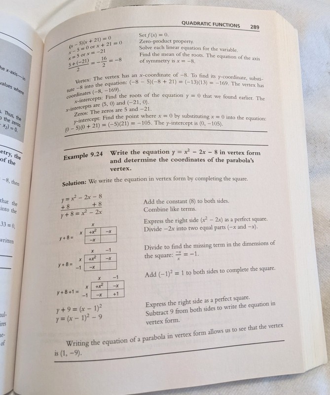 Practical Algebra: A Self-Teaching Guide 3rd Edition by Wong, Bukalov, & Slavin gallery