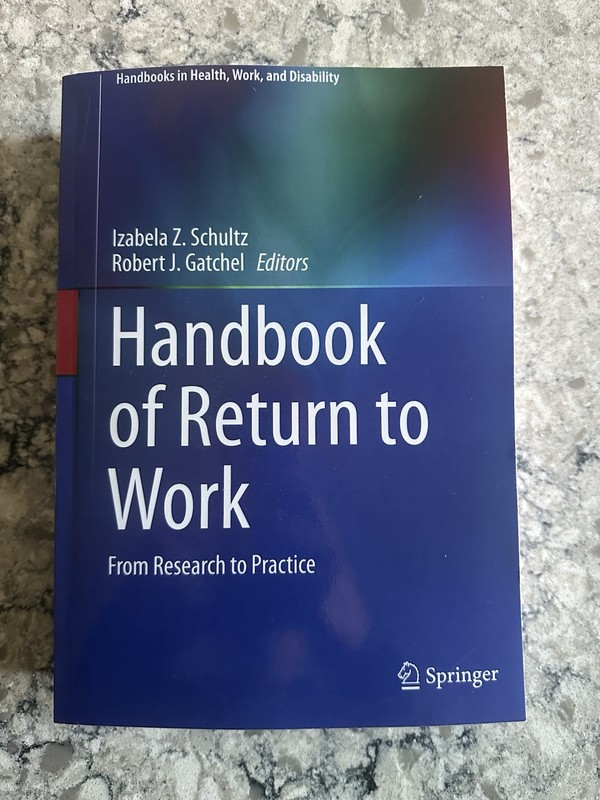 Handbook of Return to Work