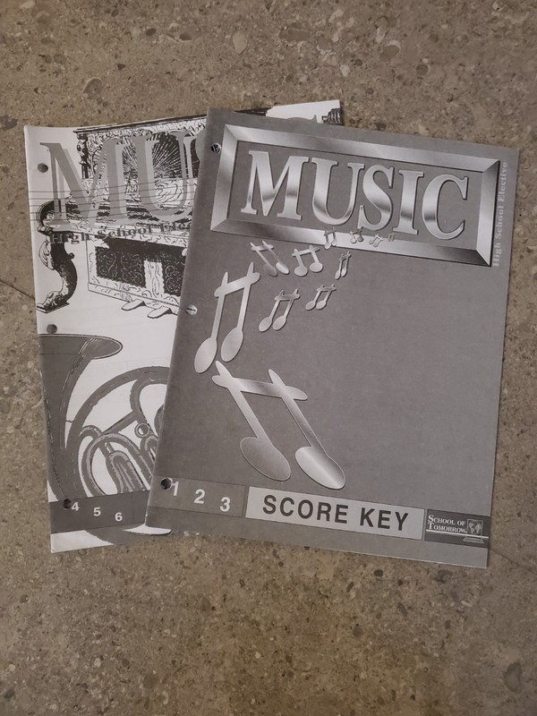 Music Highschool Elective, school of tomorrow ACE. packets 3-6 with answer keys gallery