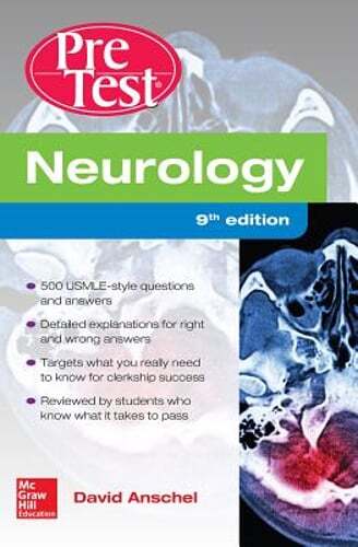 Neurology PreTest, Ninth Edition by David Anschel: Used