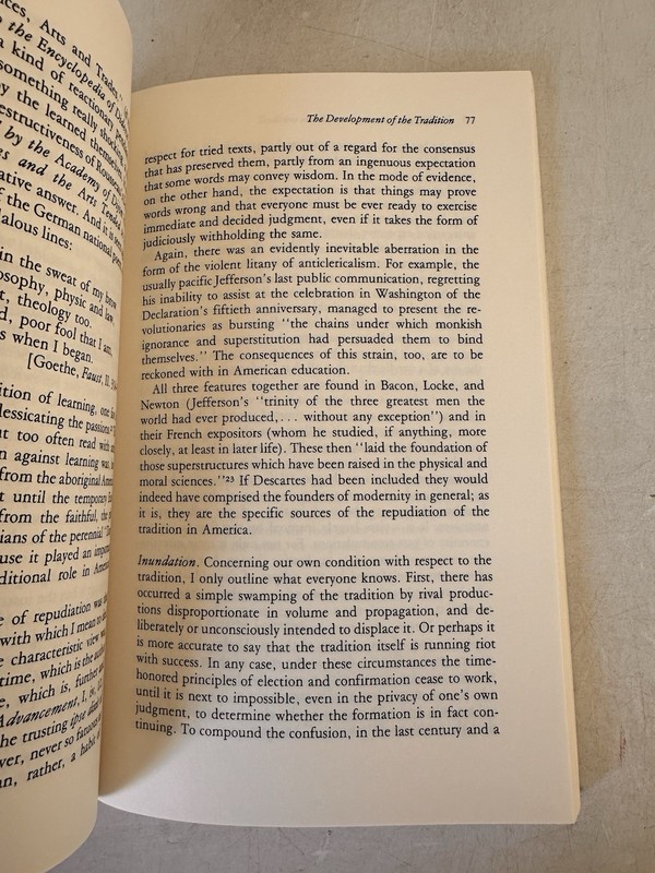 PARADOXES OF EDUCATION IN A REPUBLIC By Eva T. H. Brann gallery