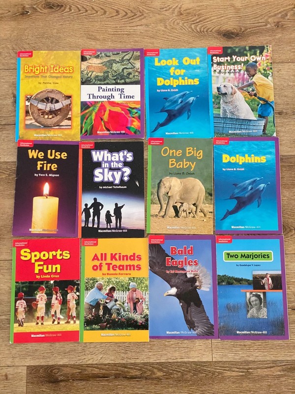 Lot Of 12 Titles Grade 1 Level Readers Classroom Homeschool Library