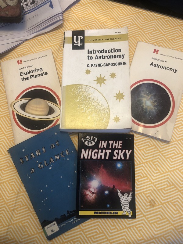 📕 5 x Introduction To Astronomy/Star Gazing/Planets/Night Sky – I Spy – Hamlyn