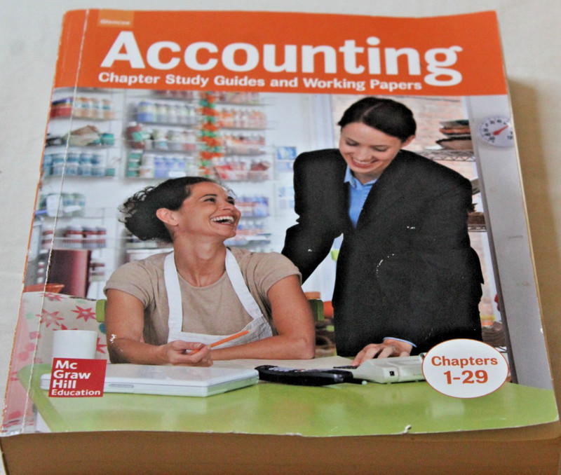 Glencoe Accounting Teacher Edition Textbook & Chapter Study Guides Working Paper gallery