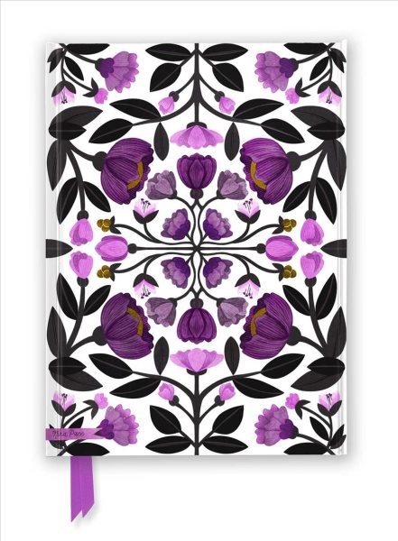 Nina Pace Purple Flowers : Foiled Journal, Hardcover by Flame Tree Studio (CO...