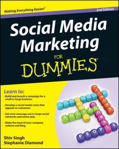 Social Media Marketing For Dummies – Paperback By Singh, Shiv – GOOD