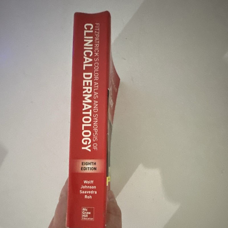McGraw-Hill Fitzpatrick's Color Atlas Clinical Dermatology 8th Ed PB 2019 gallery