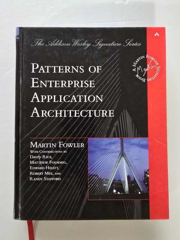 Patterns of Enterprise Application – Hardcover, by Fowler Martin