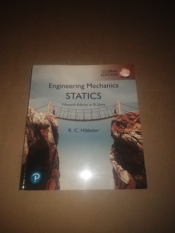 Engineering Mechanics Statics SI Units 15th Edition Paperback Global Edition