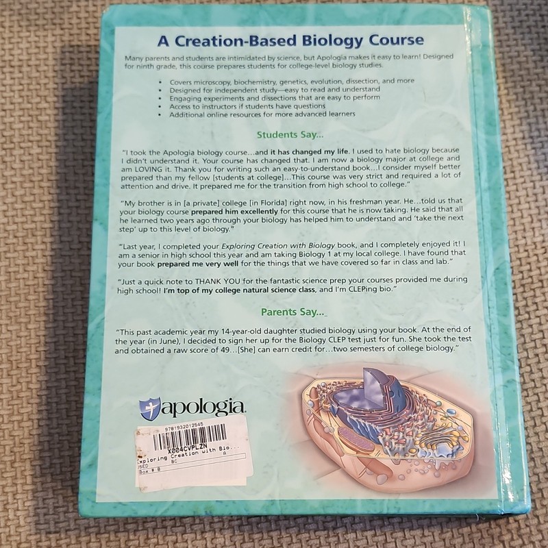 Exploring Creation with Biology set 2nd Edition gallery