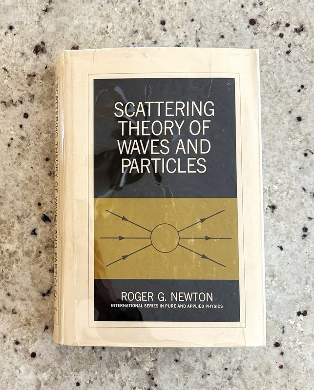 VTG 1966 Scattering Theory of Waves & Particles 1st by Newton HCDJVG gallery