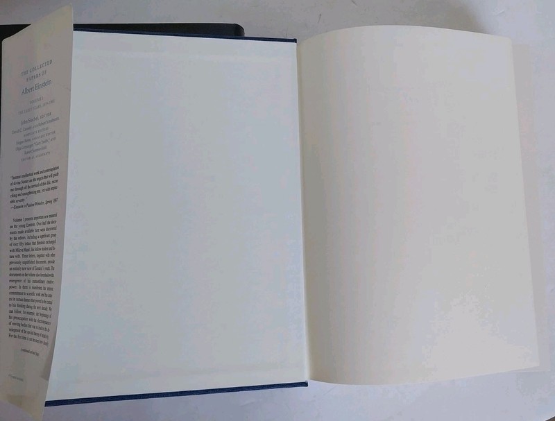 The Collected Papers of Albert Einstein, Volume 1-2 Hardcover gallery