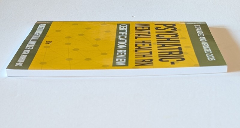 NEW 2005 Psychiatric-Mental Health RN Certification Review Book by Alison Miller gallery