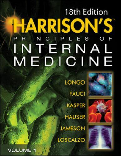 Harrison's Principles of Internal Medicine, Vol. 1 and 2; 18th Edition