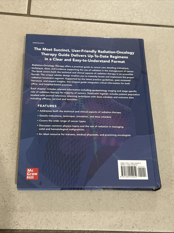 Radiation Oncology Therapy 1st Ed Beriwal Hardcover McGraw Hill ISBN 1260452956 gallery