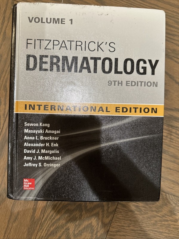 FITZPATRICK’S DERMATOLOGY 9TH EDITION, VOLUME 1 – INTERNATIONAL EDITION