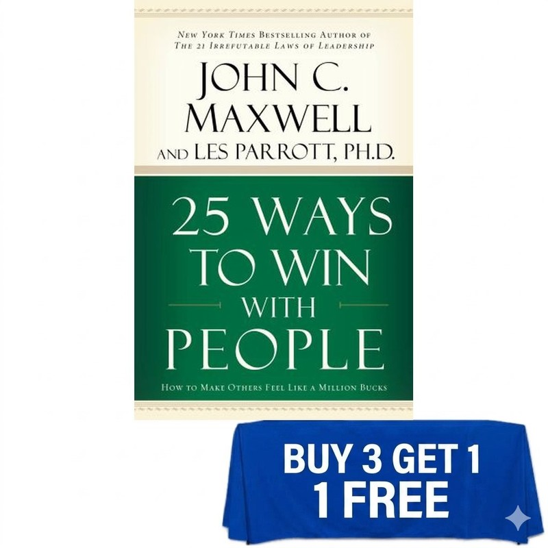 25 Ways to Win with People Paperback Book by John C Maxwell