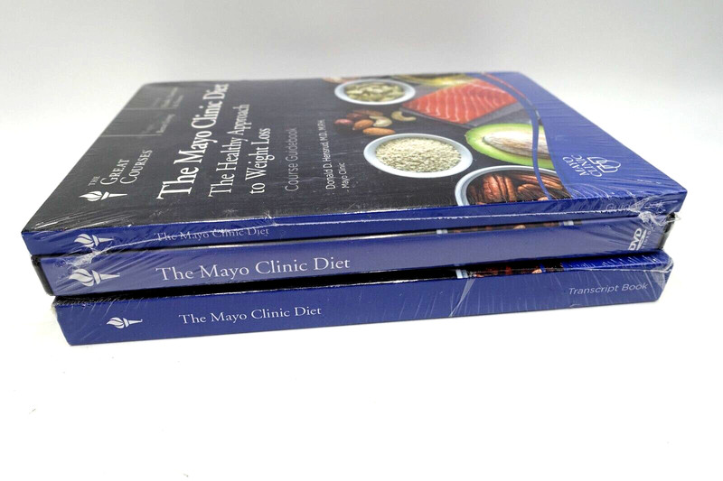 Mayo Clinic Diet Weight Loss 2 DVD Set w/ Guidebook & Transcript Bundle NEW gallery