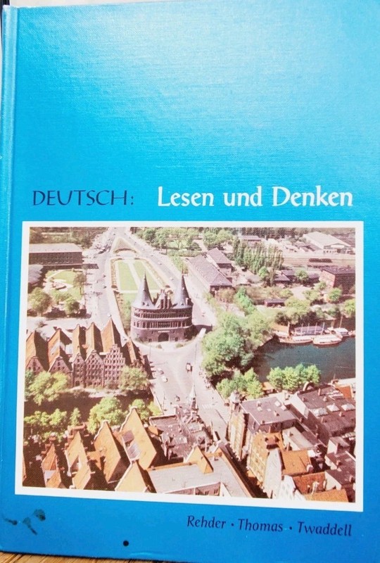 Deutch : Lesen und Denken Rehder Thomas Twaddell 1964 HC Holt Rinehart & Winston