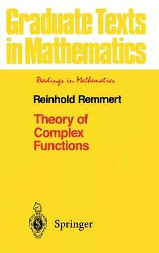 Theory of Complex Functions by Reinhold Remmert: New