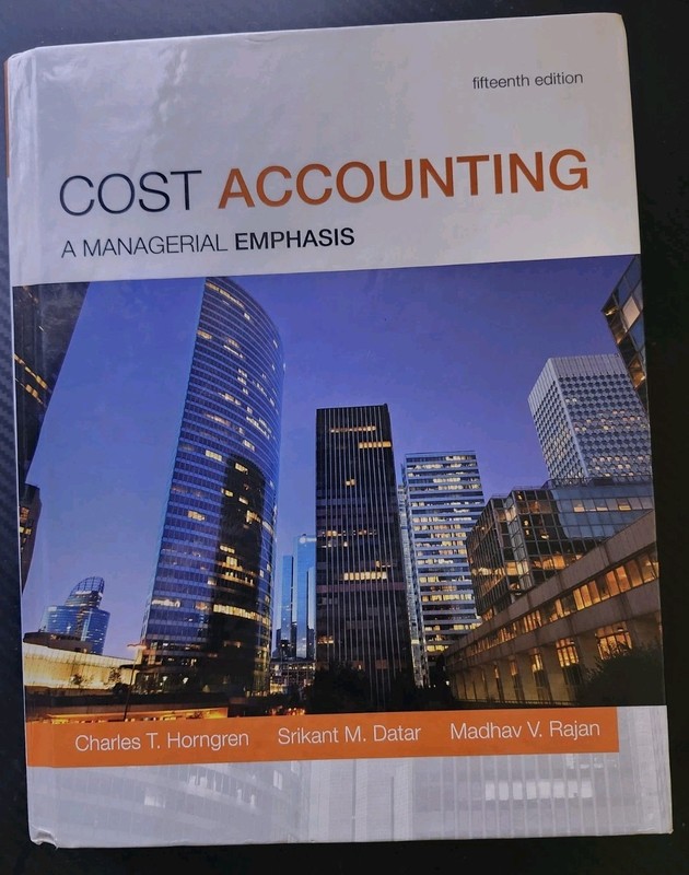 Cost Accounting, Student Value Edition Ringbound **VG**