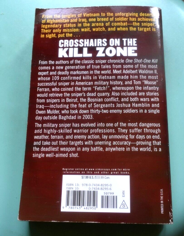 3 pb books Eclipse, before the dawn, Crosshairs on the kill zone gallery