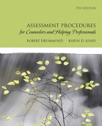Assessment Procedures for Counselors and Helping Professionals [7th Edition]